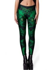 Alien Print Fitness Leggings