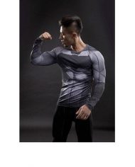 BATMAN LONG SLEEVE COMPRESSION SHIRT 3