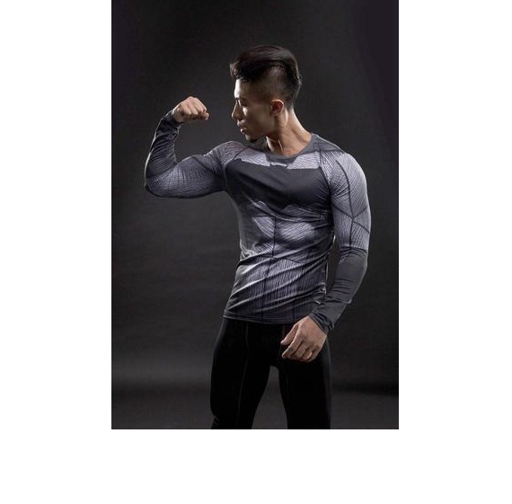 batman long sleeve compression shirt