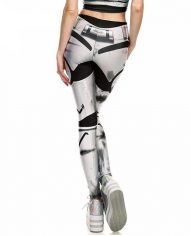 Battle Damaged Storm Trooper Fitness Leggings 2