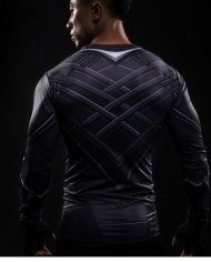 Black Panther Long Sleeve Compression Shirt 2