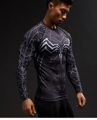 Dark Web Symbiote Long Sleeve Compression Shirt 1