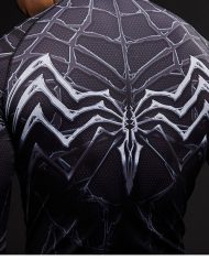 Dark Web Symbiote Long Sleeve Compression Shirt 2