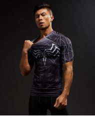 Dark web Symbiote Compression Shirt 1