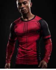 Deadpool Long Sleeve Compression Shirt 3