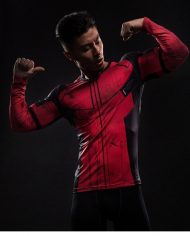 Deadpool Long Sleeve Compression Shirt 4