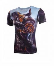 Death Stroke 3D Print Compression Shirt