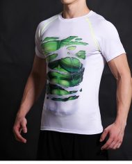 Hulk Alter Ego White Compression Shirt 3