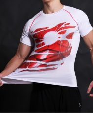 Iron Man Alter Ego White Compression Shirt 2