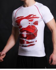 Iron Man Alter Ego White Compression Shirt 3