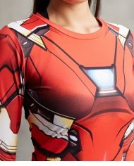 Ladies Iron Man Long Sleeve Compression Shirt 4