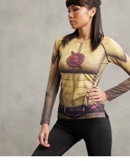 Ladies Reverse The Fastest Man Alive Long Sleeve Compression Shirt 1