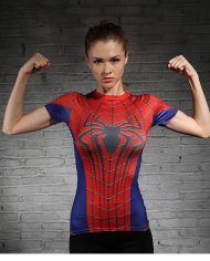 spiderman compression shirt