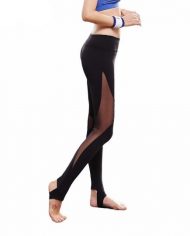 Long Active Geo Mesh Slit Leggings 2