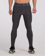 Mens Solid Compression Leggings 1