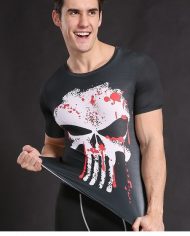 Punisher Blood Splatter Compression Shirt 2