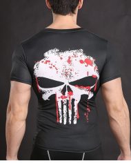 Punisher Blood Splatter Compression Shirt 3