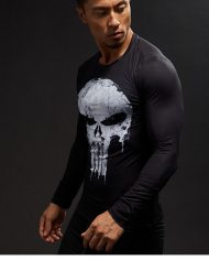 Punisher Long Sleeve Compression Shirt 1