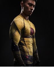 REVERSE FLASH LONG SLEEVE COMPRESSION SHIRT 1