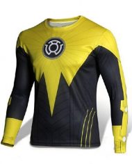 Sinestro Corps Long Sleeve Compression Shirts