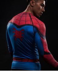 Spiderman Long Sleeve Compression Shirt 1