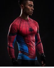 Spiderman Long Sleeve Compression Shirt 8