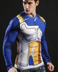 Vegeta Long Sleeve Battle Torn Armor 1