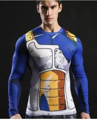 Vegeta Long Sleeve Battle Torn Armor 2