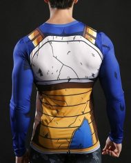 Vegeta Long Sleeve Battle Torn Armor 3