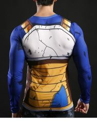 Vegeta Long Sleeve Battle Torn Armor 3