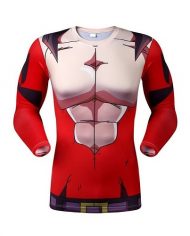 Vegeta SSJ4 Long Sleeve Armor Shirt