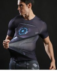 War Machine Iron Man Compression Shirt 2