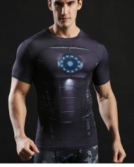 War Machine Iron Man Compression Shirt 3