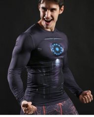 War Machine Long Sleeve Compression Shirt 1