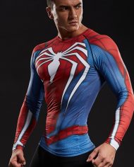 Spiderman 3D Printed Compression Shirt 2